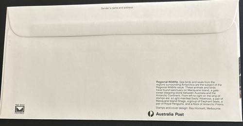 Australia Antarctic Territory FDC 1983 Regional Wildlife - Picture 4 of 4