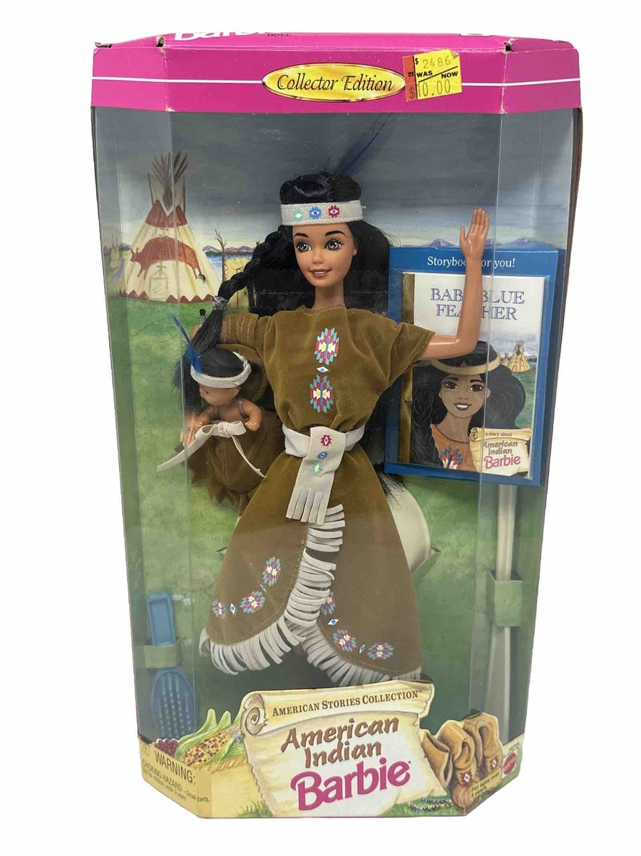 American Indian Barbie W/ Baby American Stories Collection NRFB | eBay