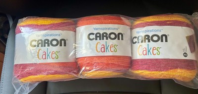 Caron Cakes in ''Pumpkin Spice'' New! Retired Color - Same Dye Lot - 3 NIP!