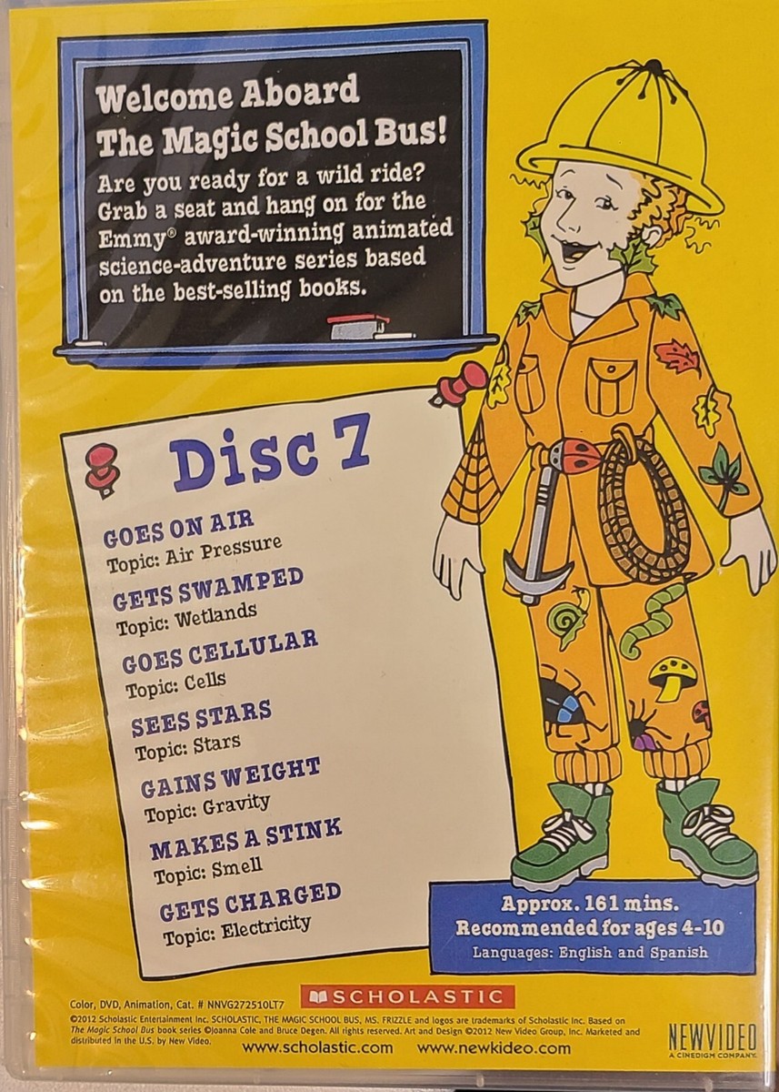 The Magic School Bus: The Complete Collection (DVD, 2012, 8