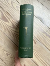 1897 Annual Report of the Board of Regents of the Smithsonian Institution Maps