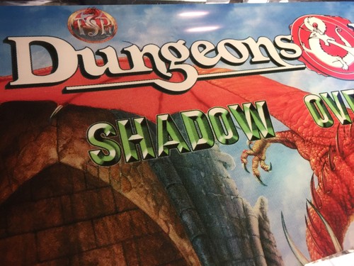 Dungeons and Dragons Shadow Over Mystara Arcade Marquee 27"x8" - Picture 2 of 3