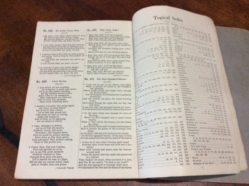 Hymnal - 1,2,3 Gospel Message Combined - Hall-Mack Company Paperback Vintage - Picture 14 of 16