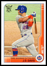 2021 Topps Big League #199 J.D. Davis New York Mets