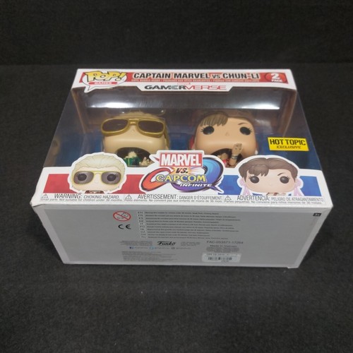 Funko POP! Games: Gamerverse -Captain Marvel Vs Chun-Li - Picture 8 of 9