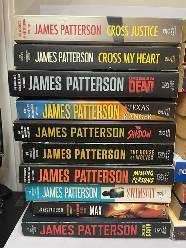 JAMES PATTERSON Lot Of 10 Paperback Random Books MIX - VG/G PB - Picture 2 of 8