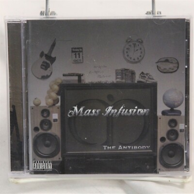 Mass Infusion CD The Antibody Factory Sealed Don Carmelo Productions