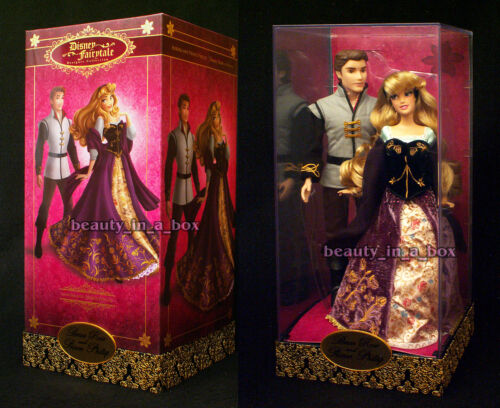 Aurora Prince Phillip Doll Disney Fairytale Designer Set Sleeping Beauty Duo D.