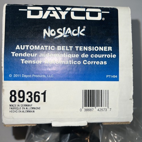Dayco 89361 Accessory Drive Belt Tensioner Assembly Volvo NEW - Picture 3 of 4