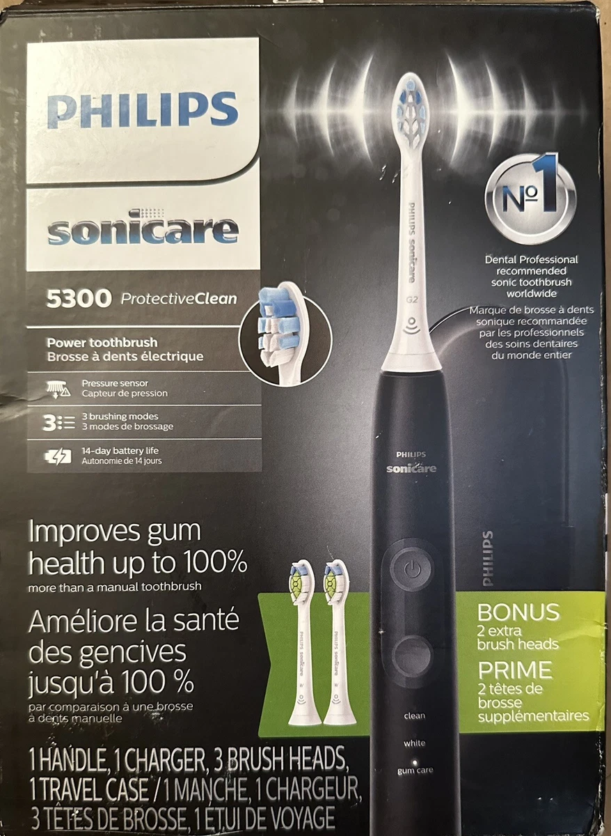 philips sonicare protectiveclean 5300 rechargeable electric power toothbrush