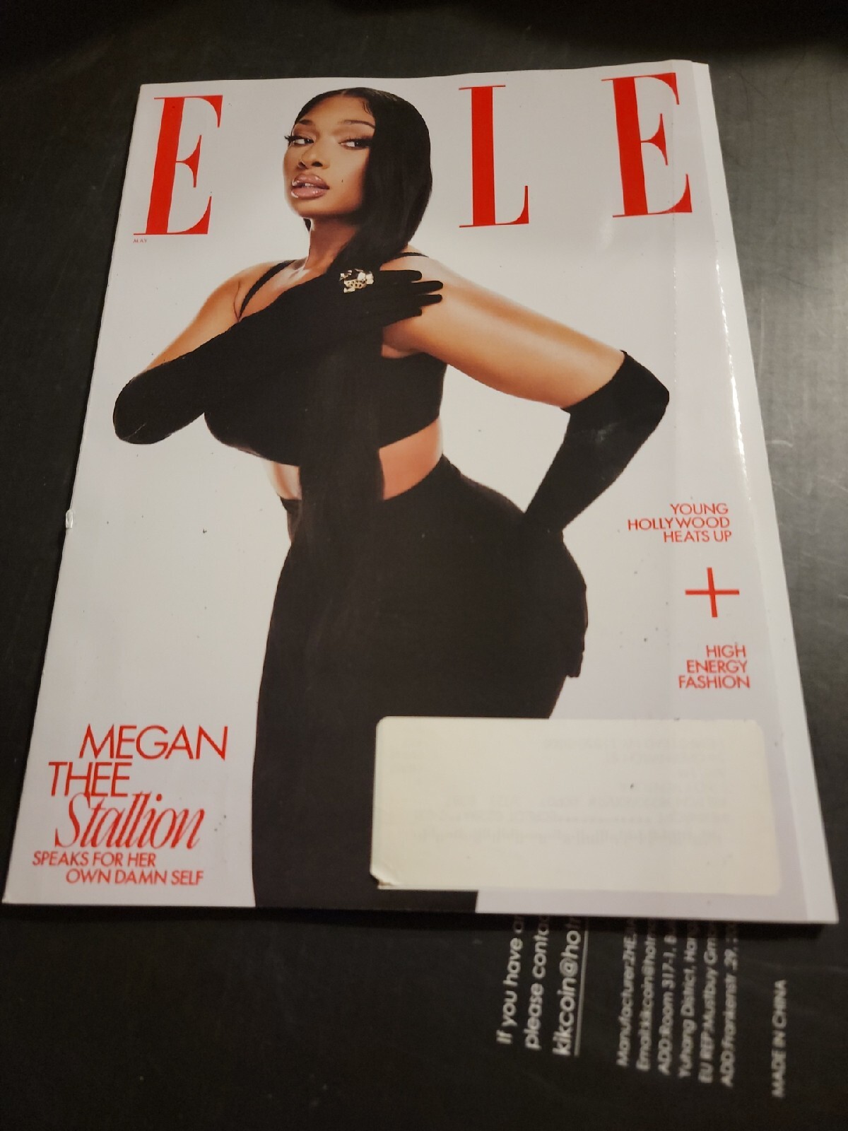 Elle Magazine May 2023 Megan Thee Stallion Young Hollywood High Fashion