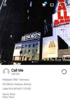Call Me ~ S/T CD 1992 Hi-Tech AOR Blvd Heaven Melodic Rock WestCoast FM ladder