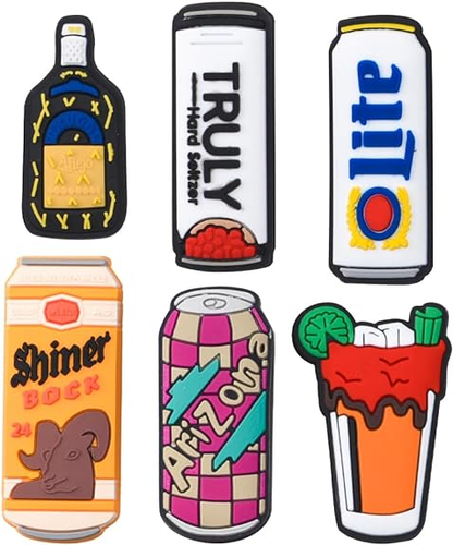 25pcs Random PVC Shoe Charms – Fun Food, Candy & Drink-Themed Decorations - Picture 4 of 4