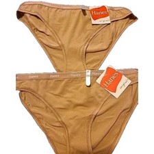 Nwt 2 Hanes Original SZ XXL Bikini Hipster Cotton Panties Underwear Undies New