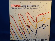 Interex Computer Products Data Transfer Switch Box