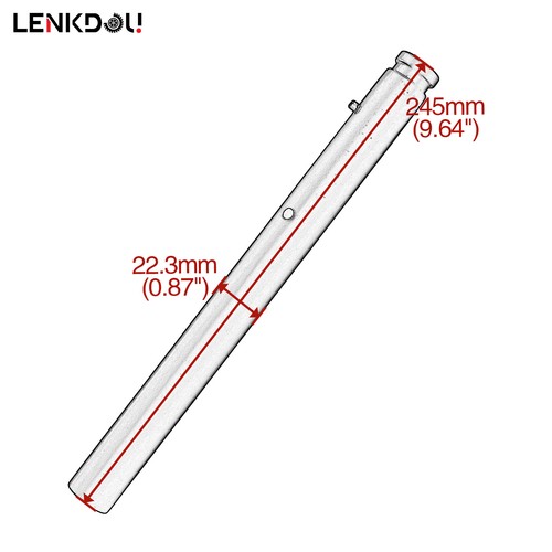 Steel Black Handle Replace 46003-0672-18R RH LH 2PC For Kawasaki Ninja 650 EX650 - Picture 5 of 8