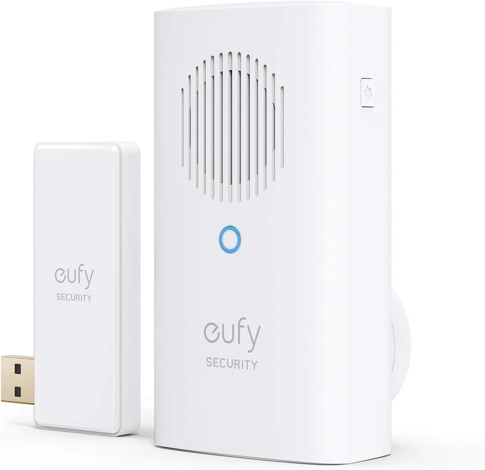 eufy Security Video Doorbell Add-on Chime for 2K Doorbell S220(Battery Powered)