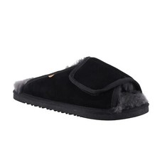Lamo Apma Men's Slide Wrap Slippers Black - 12 Medium