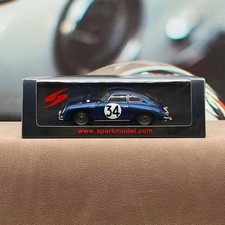 Spark Porsche 356a Coupe Team Porsche Kg N 34 13th Le Mans 1956 R.bourel M.slotine 1:43 S1350