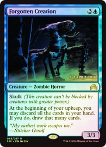 MTG Forgotten Creation (2016) - Foil - Prerelease Promo, Light Play, English Pro