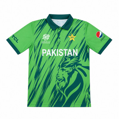 Neu Pakistan Cricket T-Shirt 2026 WM T20 WM Shirt Herren und Jungen