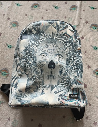 Men’s Reason Diamond Skull Multi Colour Backpack