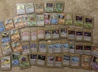 Lot of 51 Vintage Pokemon Base Set Cards, Hitmonchan Victreebel Holo, Rares