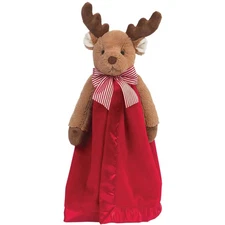 15" Lovey Blankets Reindeer - ReindeerRed