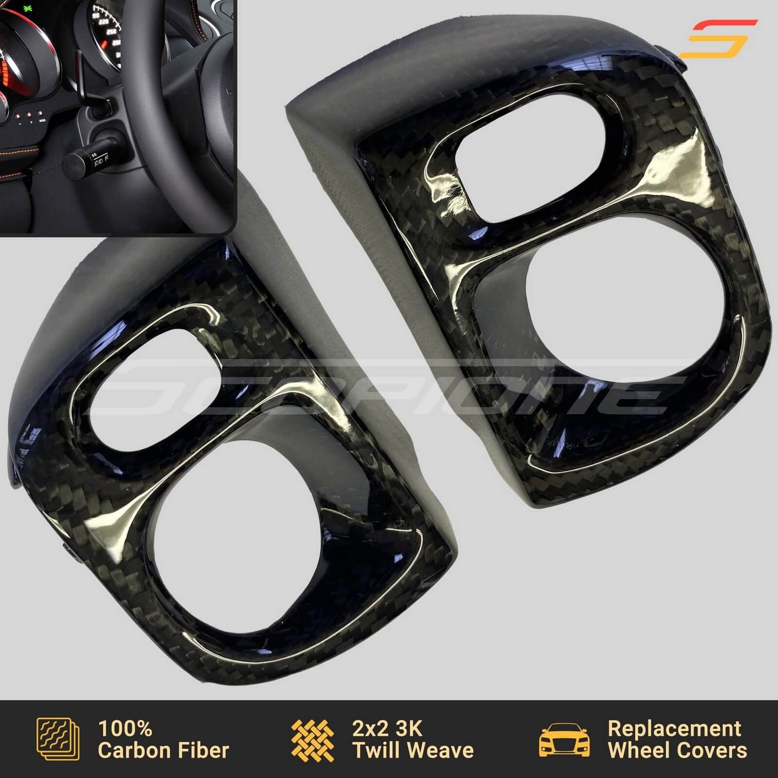 Lamborghini Gallardo Steering column cover P/N 400953561B