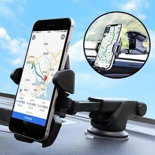 Universal Car Windshield Phone Holder  Adjustable Dashboard Mount for Phone