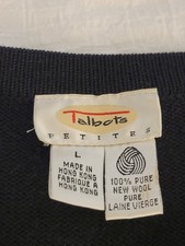 Talbots Sweaters for Women with Vintage for sale - eBay