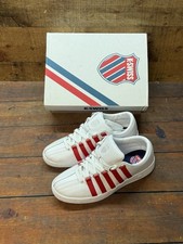 K Swiss Classic VN White White Mens Leather Shoes Fashion Sneakers
