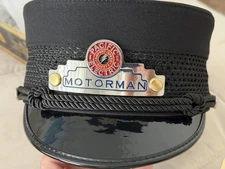 Pacific Electric Railway “MOTORMAN” Cap Badge