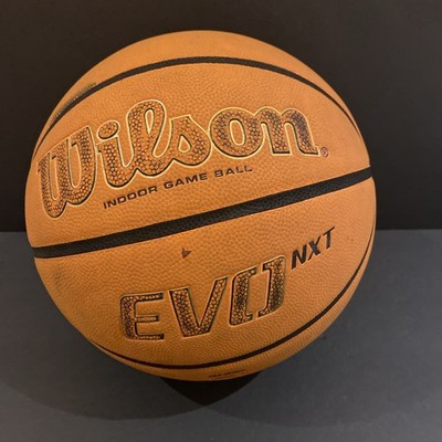 Wilson EVO NXT 29.5'' Size 7 NCAA Indoor Game Basketball Composite Leather
