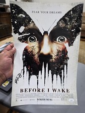 Mike Flanagan "before i wake" AUTOGRAPH Signed 12x18 Photo COA JSA