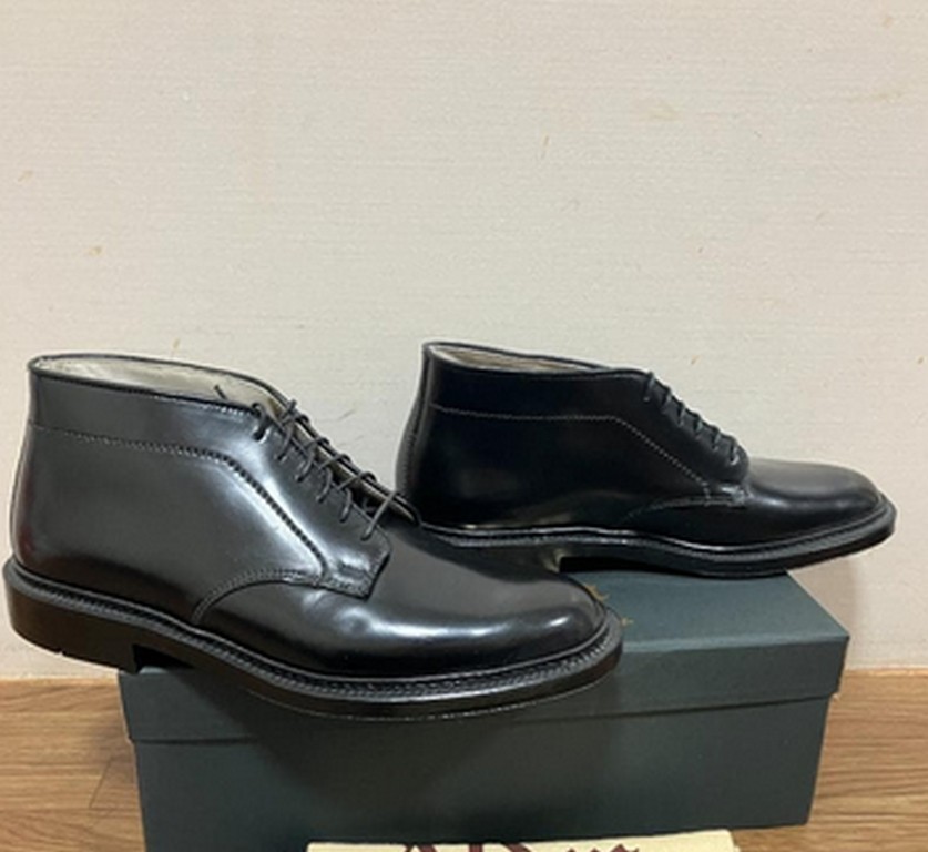 Alden 86709 Black Shell Cordovan 6 Eyelet Chukka