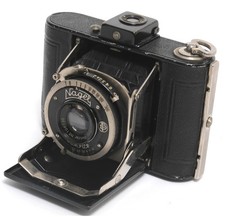 @ Rare Nagel Vollenda 127 film 3x4 camera w. Leitz Elmar 3,5/5cm NOTTESTED