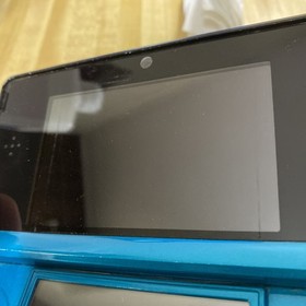 WORKING Nintendo 3DS Aqua Blue Handheld Console 2GB Wi‑Fi 3D NTSC-U/C READ