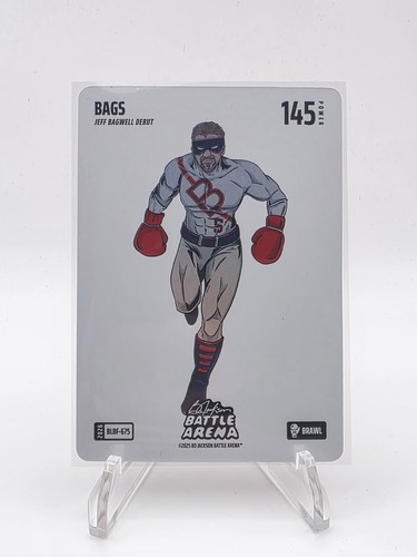 Bo Jackson Battle Arena Bags Jeff Bagwell Blizzard Brawl Foil SSP Rare