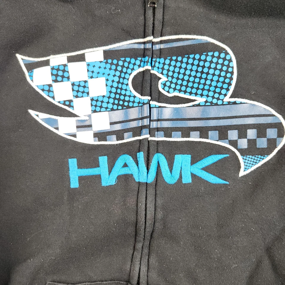 Tony Hawk Y2K Sudadera con Capucha Niños Grande Negra Cremallera Completa Forrada Sherpa Patín Polar Chaqueta Foto 2 de 4