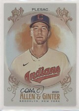 2021 Topps Allen & Ginter's Hot Box Silver Portrait Short Print Zach Plesac 07qr