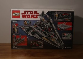 Brand new factory sealed LEGO Star Wars 75190 First Order Star Destroyer