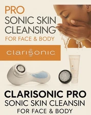 Clarisonic PRO Facial Cleansing Brush System Face Skin Care Device (New Sealed)