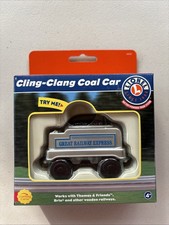 Lionel Cling Clang Coal Car NIB Works w/Brio  Thomas  Friends Wooden Railways