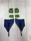 GI Joe 1987 Battle Force 2000 Vector Jet Left / Right Tail Wing  Gun parts lot
