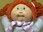 Vintage 1983 Coleco Cabbage Patch Doll Original Clothes Red Hair Blue Eyes