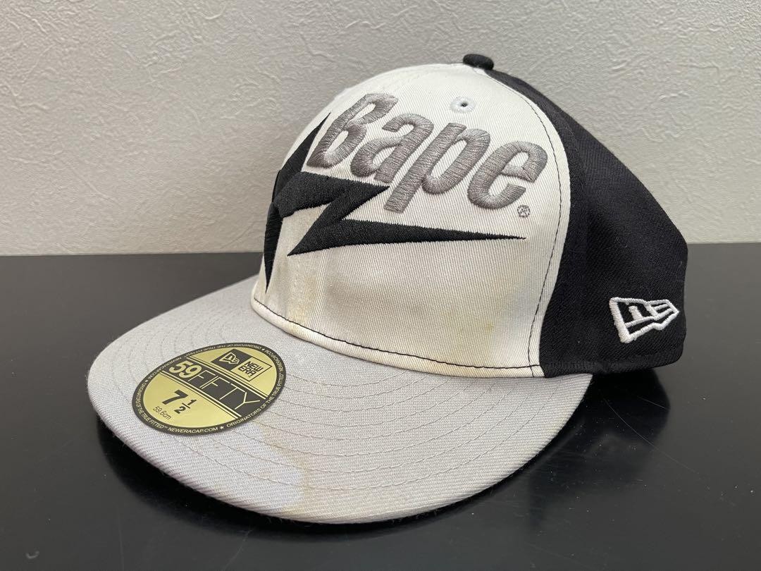 帽子 A BATHING APE BAPESTA NEW ERA 7 1/2 A BATHING APE BAPESTA New Era Hat 7 1/2 | eBay