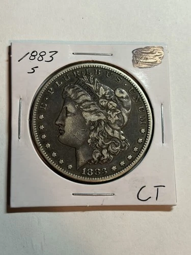 1883-S $1 Morgan Silver Dollar Nice XF Tough Date