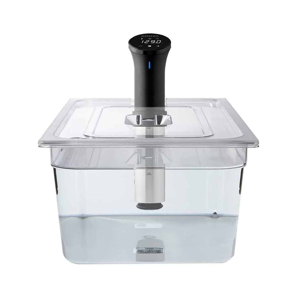 Contenitore Sous Vide 20L in Policarbonato con Coperchio su Misura