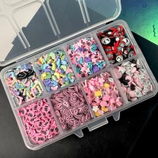 Pastel Halloween Themed Polymer Clay Sprinkle Set/Box